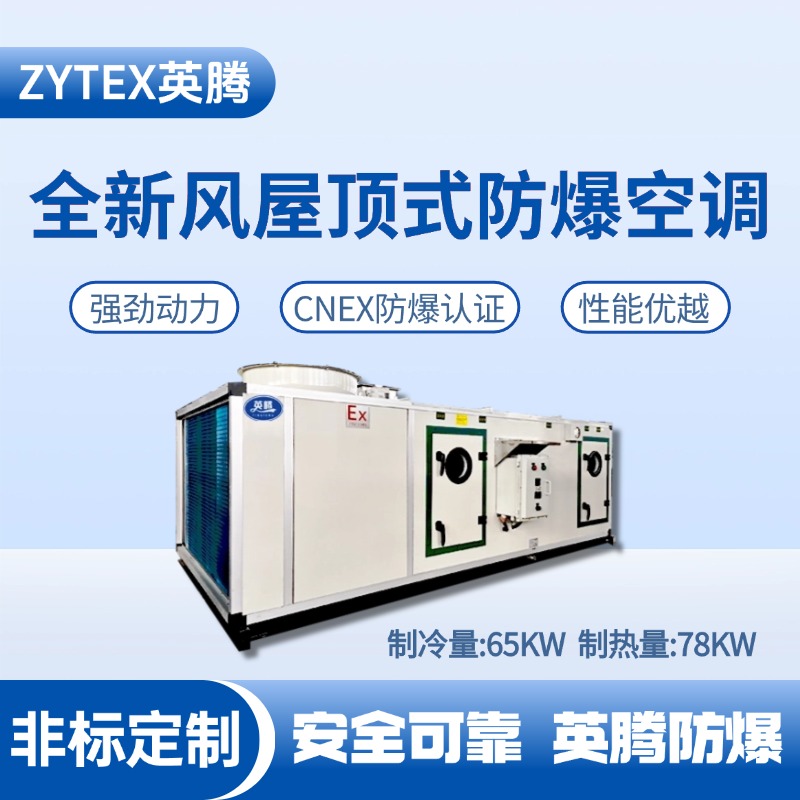 BZKT-65Ex(X) 全新風(fēng)屋頂式防爆空調(diào) 危險(xiǎn)品庫使用