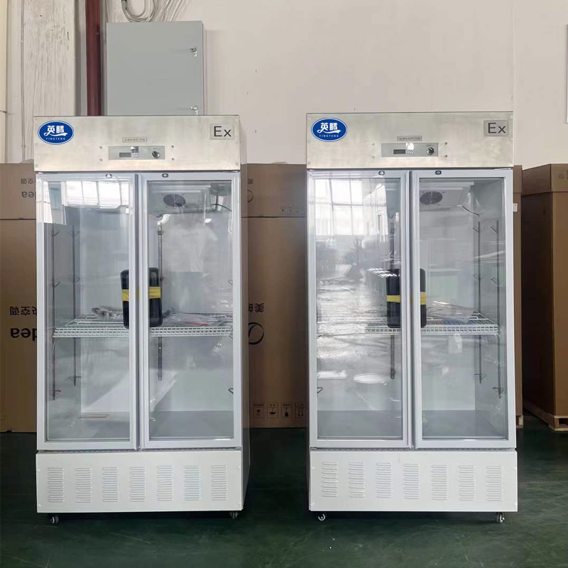英騰雙門單溫防爆冷藏柜